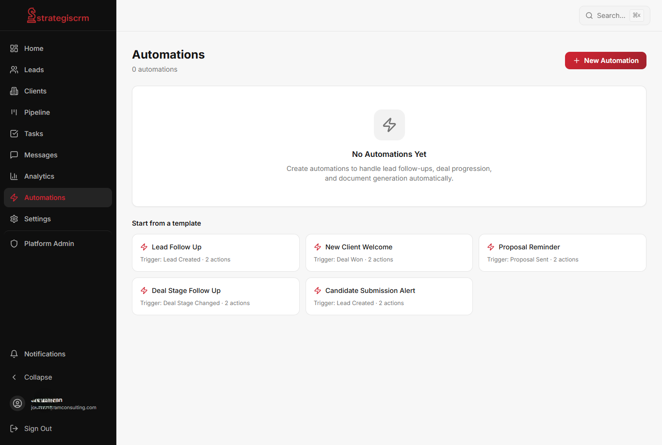 StrategisCRM — The Modern CRM for Relationship-Driven Teams